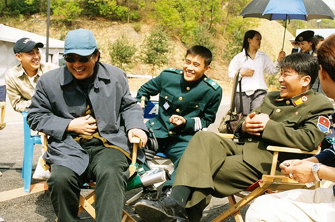 Gongdong gyeongbi guyeok JSA - Dreharbeiten - Chan-wook Park, Kang-ho Song