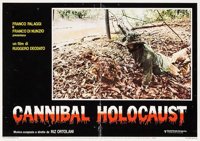 Cannibal Holocaust - Cartes de lobby