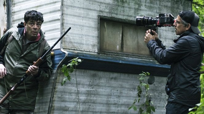 Útěk z vězení v Dannemoře - Z nakrúcania - Benicio Del Toro, Ben Stiller