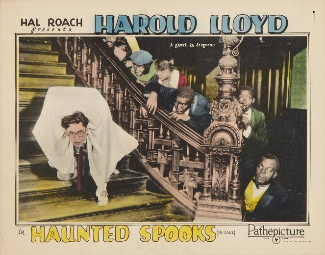 Kummitusyö - Mainoskuvat - Harold Lloyd