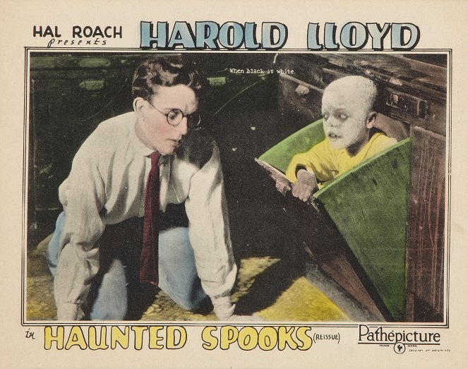 Le Manoir hanté - Cartes de lobby - Harold Lloyd