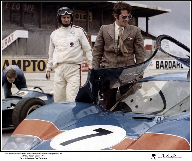 Az autóversenyző - Vitrinfotók - Carlo Nell, Jean-Paul Belmondo