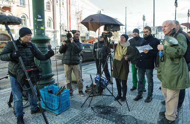 Ten okamžik - Forgatási fotók