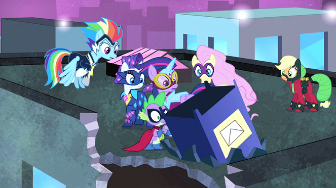 My Little Pony: Friendship Is Magic - Power Ponies - Van film