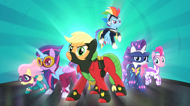 My Little Pony: Friendship Is Magic - Power Ponies - De la película