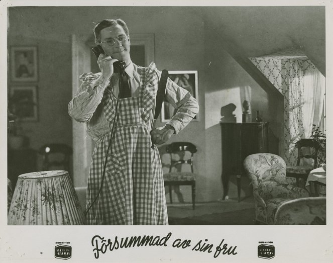 Neglected by His Wife - Lobby Cards - Karl-Arne Holmsten