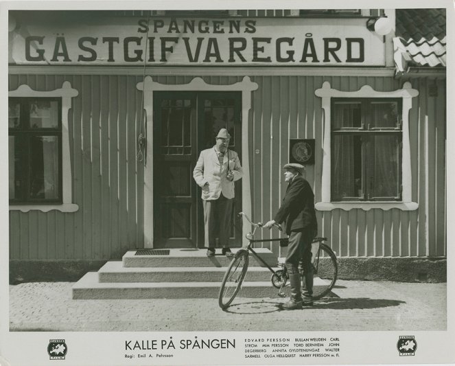 Kalle på Spången - Vitrinfotók - Edvard Persson