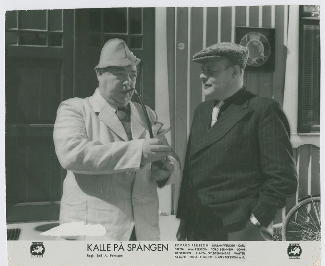 Kalle på Spången - Fotocromos - Edvard Persson