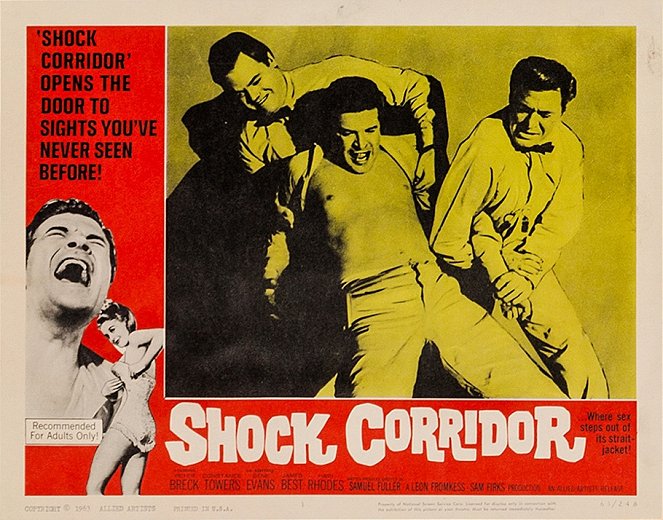 Shock Corridor - Cartes de lobby