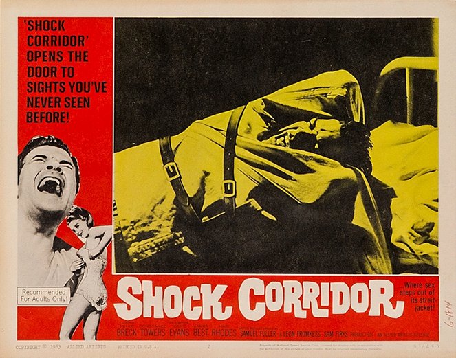 Shock Corridor - Cartões lobby