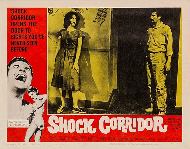 Shock Corridor - Lobby Cards