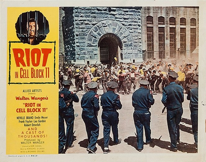 Riot in Cell Block 11 - Lobby Cards