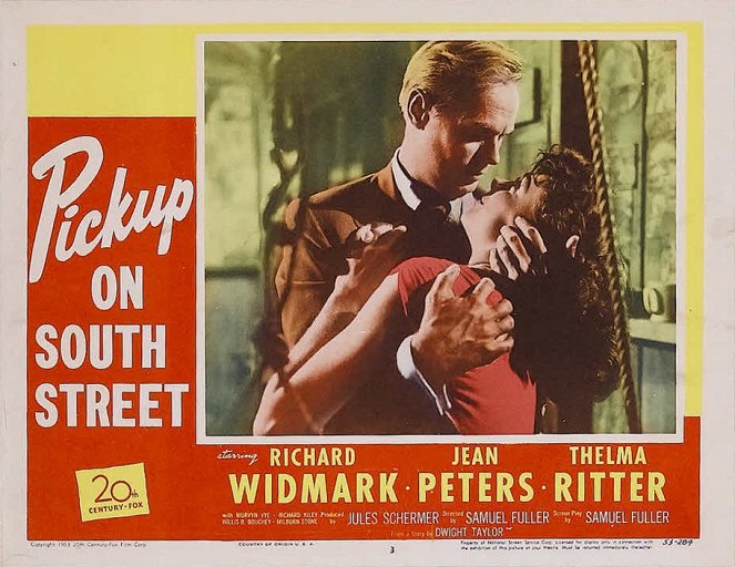 Pickup on South Street - Lobby Cards