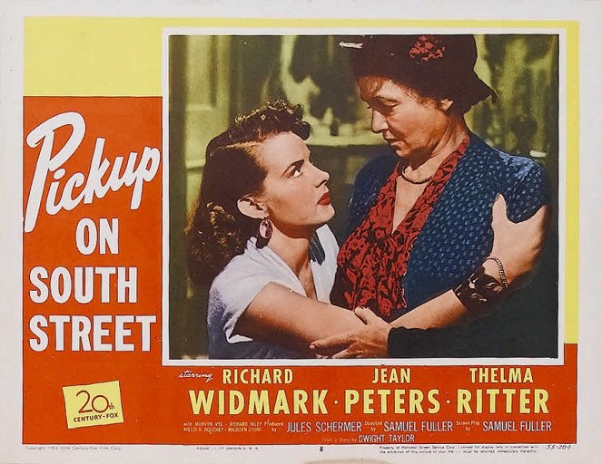 Pickup on South Street - Lobby Cards