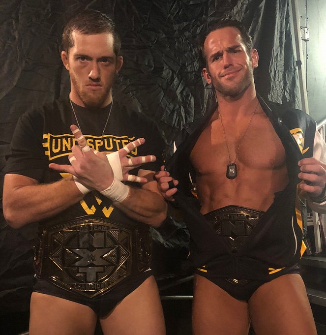 NXT TakeOver: Brooklyn IV - Del rodaje - Kyle Greenwood, Chris Lindsey