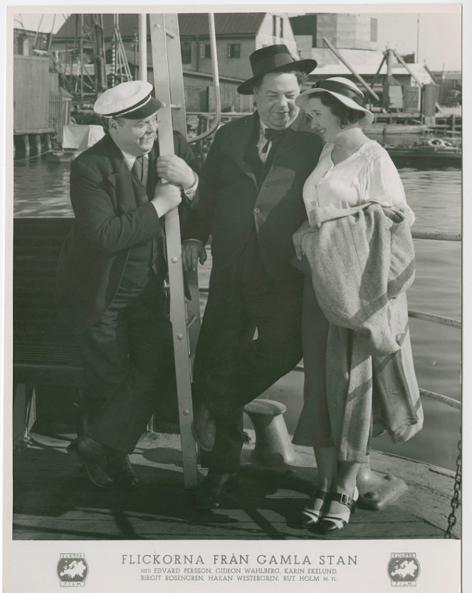 The Girls from the Old Town - Lobby Cards - Edvard Persson, Rut Holm