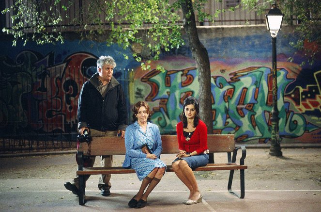 Volver - Z natáčení - Pedro Almodóvar, Carmen Maura, Penélope Cruz