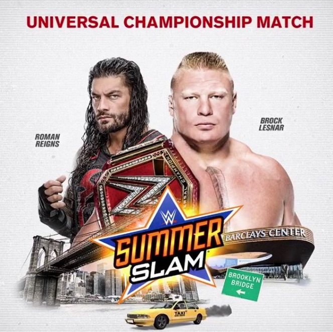 WWE SummerSlam - Promo - Joe Anoa'i, Brock Lesnar