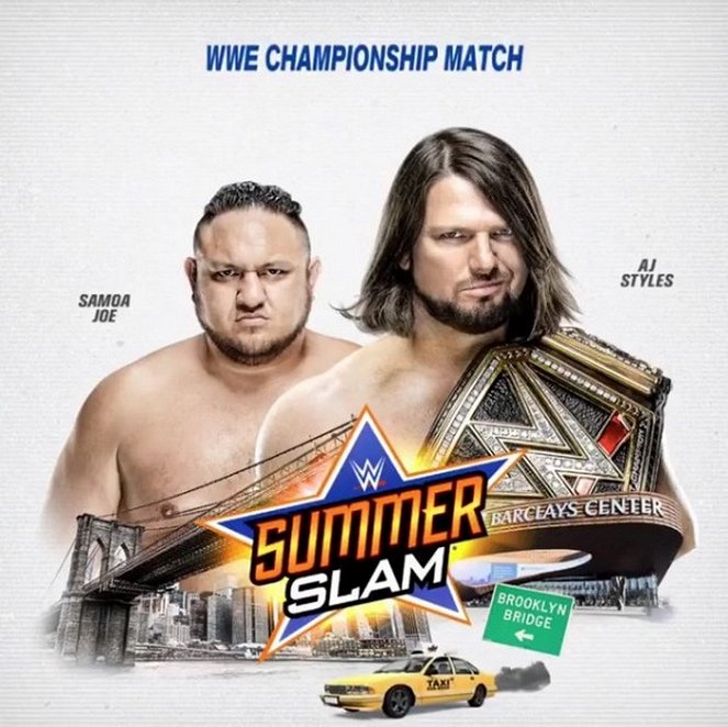 WWE SummerSlam - Werbefoto - Joe Seanoa, Allen Jones