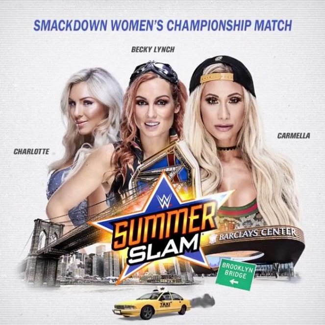 WWE SummerSlam - Werbefoto - Ashley Fliehr, Rebecca Quin, Leah Van Dale