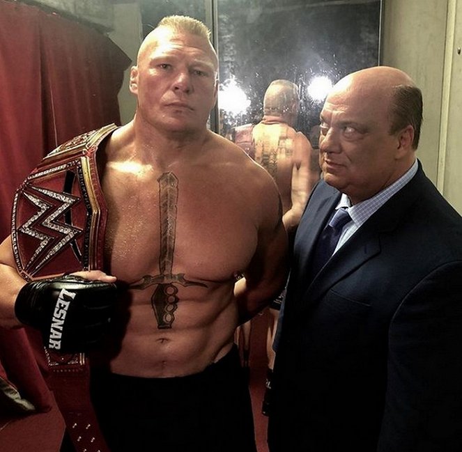 WWE SummerSlam - Making of - Brock Lesnar, Paul Heyman