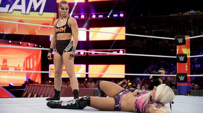 WWE SummerSlam - Filmfotos - Ronda Rousey, Lexi Kaufman