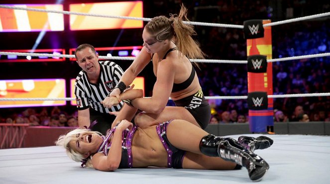 WWE SummerSlam - Van film - Lexi Kaufman, Ronda Rousey