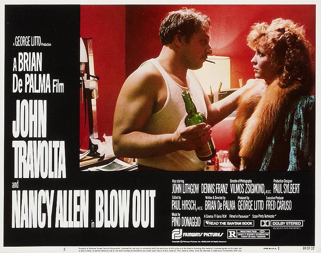 Blow out - Der Tod löscht alle Spuren - Lobbykarten - Dennis Franz, Nancy Allen