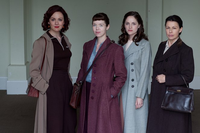 The Bletchley Circle - Season 1 - Werbefoto - Rachael Stirling, Anna Maxwell Martin, Sophie Rundle, Julie Graham