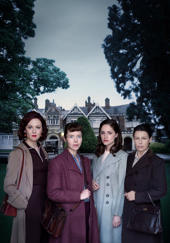 The Bletchley Circle - Season 1 - Werbefoto - Rachael Stirling, Anna Maxwell Martin, Sophie Rundle, Julie Graham