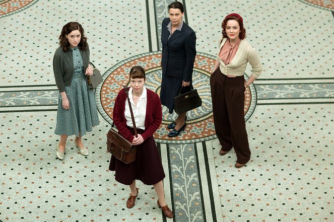 The Bletchley Circle - Season 1 - Promoción - Sophie Rundle, Anna Maxwell Martin, Julie Graham, Rachael Stirling