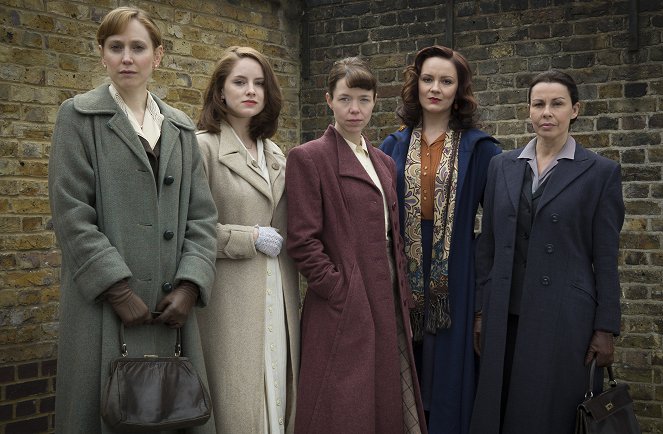 The Bletchley Circle - Blood On Their Hands: Part 2 - Promoción - Hattie Morahan, Sophie Rundle, Anna Maxwell Martin, Rachael Stirling, Julie Graham