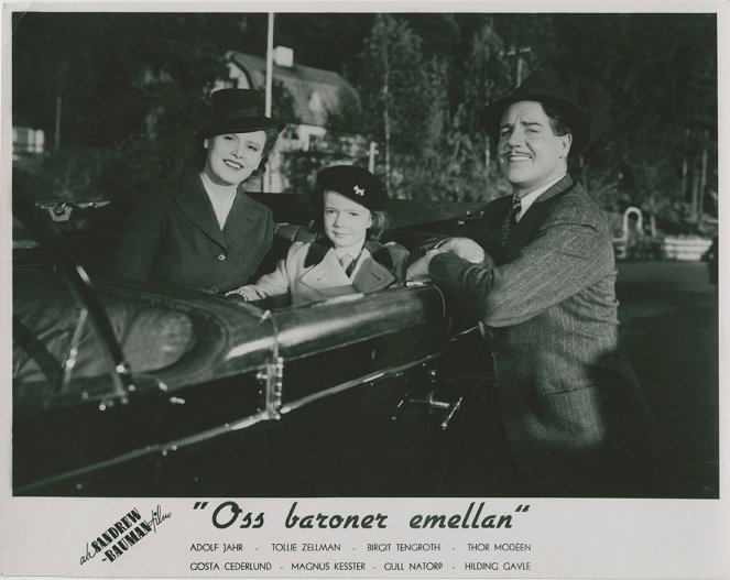 Oss baroner emellan - Lobby Cards - Birgit Tengroth, Adolf Jahr