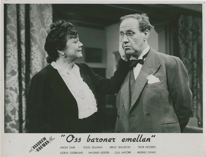 Oss baroner emellan - Lobby Cards - Tollie Zellman, Gösta Cederlund