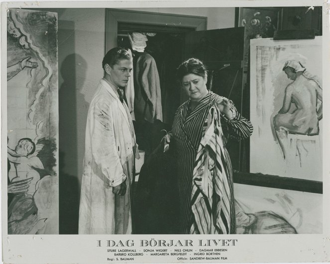 I dag börjar livet - Lobby Cards - Sture Lagerwall, Dagmar Ebbesen