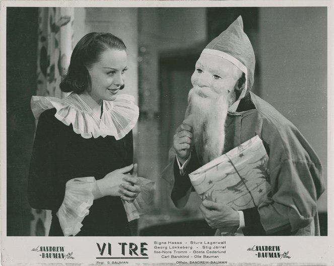 Vi tre - Lobby Cards - Signe Hasso