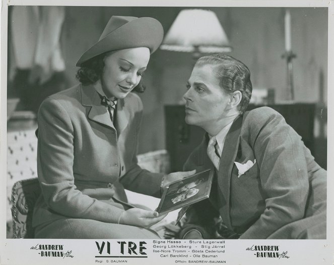 Vi tre - Lobby Cards - Signe Hasso, Sture Lagerwall