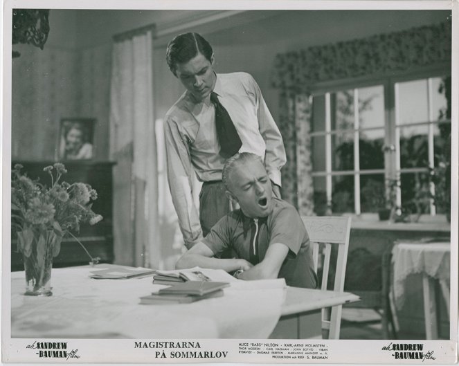 Magistrarna på sommarlov - Lobby Cards - Karl-Arne Holmsten