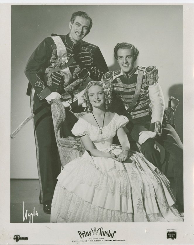 Prince Gustaf - Lobby Cards - Lennart Bernadotte, Anne-Marie Eek, Alf Kjellin