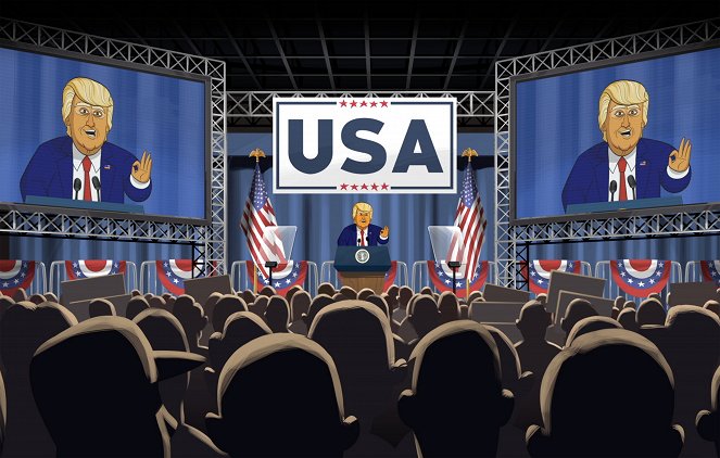 Our Cartoon President - The Wall - Van film