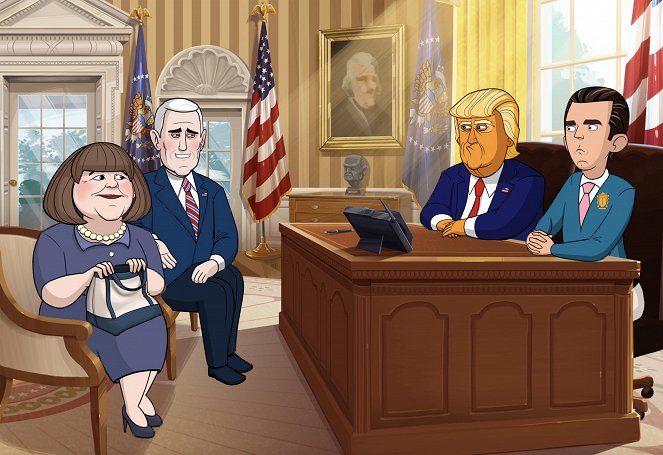 Our Cartoon President - Season 1 - The Wall - Photos