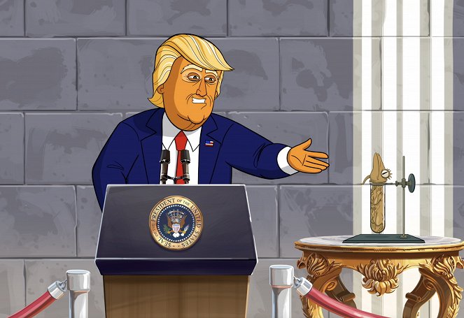 Our Cartoon President - Season 1 - The Wall - Photos