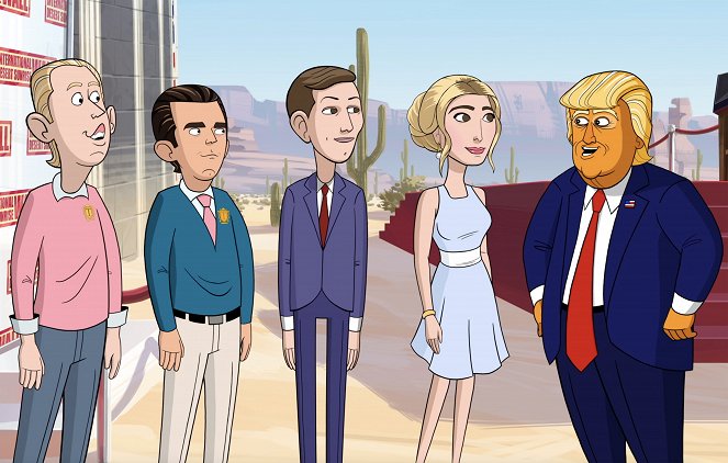 Our Cartoon President - The Wall - Do filme