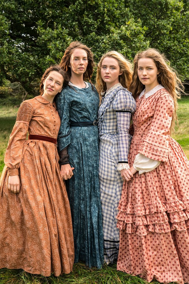 Vier Schwestern - Werbefoto - Annes Elwy, Maya Hawke, Kathryn Newton, Willa Fitzgerald
