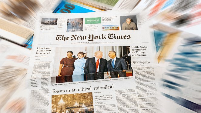 Ett år på The New York Times redaktion - Kuvat elokuvasta