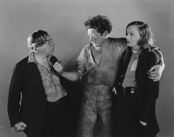 Anna Christie - Werbefoto - George F. Marion, Charles Bickford, Greta Garbo
