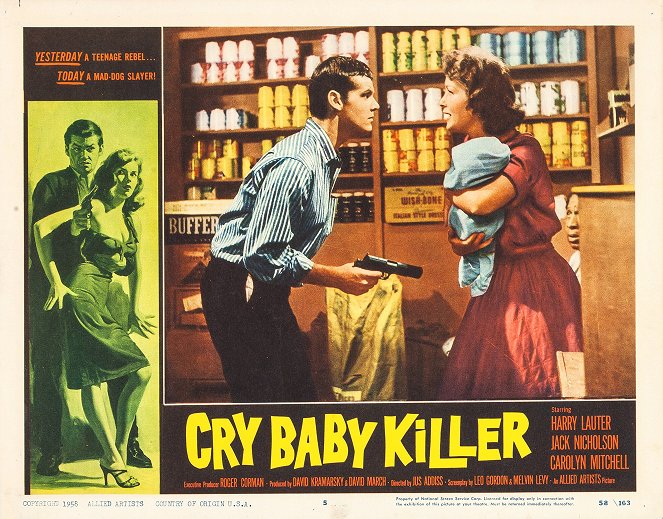 The Cry Baby Killer - Lobbykarten