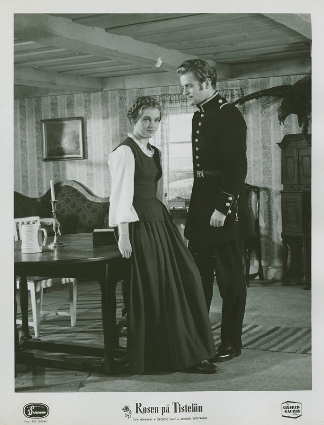 Rosen på Tistelön - Lobby Cards - Eva Henning, George Fant