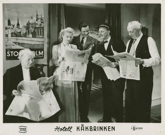 Hotell Kåkbrinken - Lobby karty - John Botvid, Iréne Söderblom, Karl-Arne Holmsten, John Elfström, Åke Claesson
