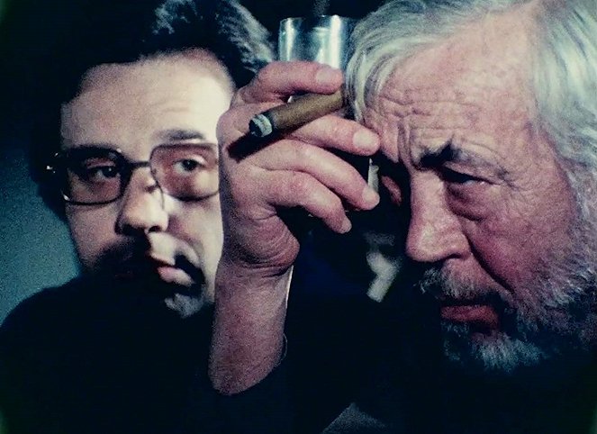 A szél másik oldala - Filmfotók - Peter Bogdanovich, John Huston